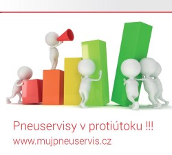 Pneuservisy v protiutoku